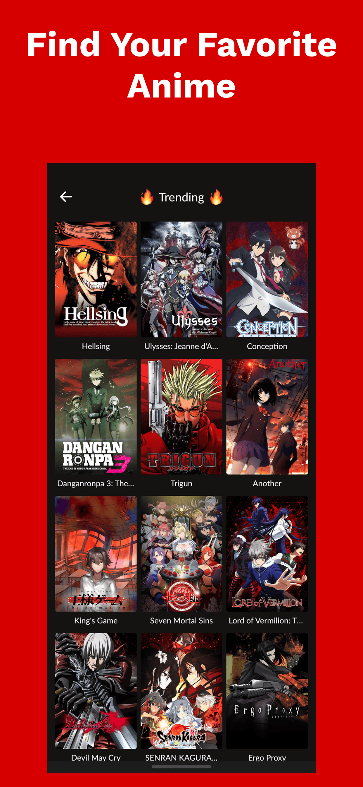 OtakuBox Trending Section